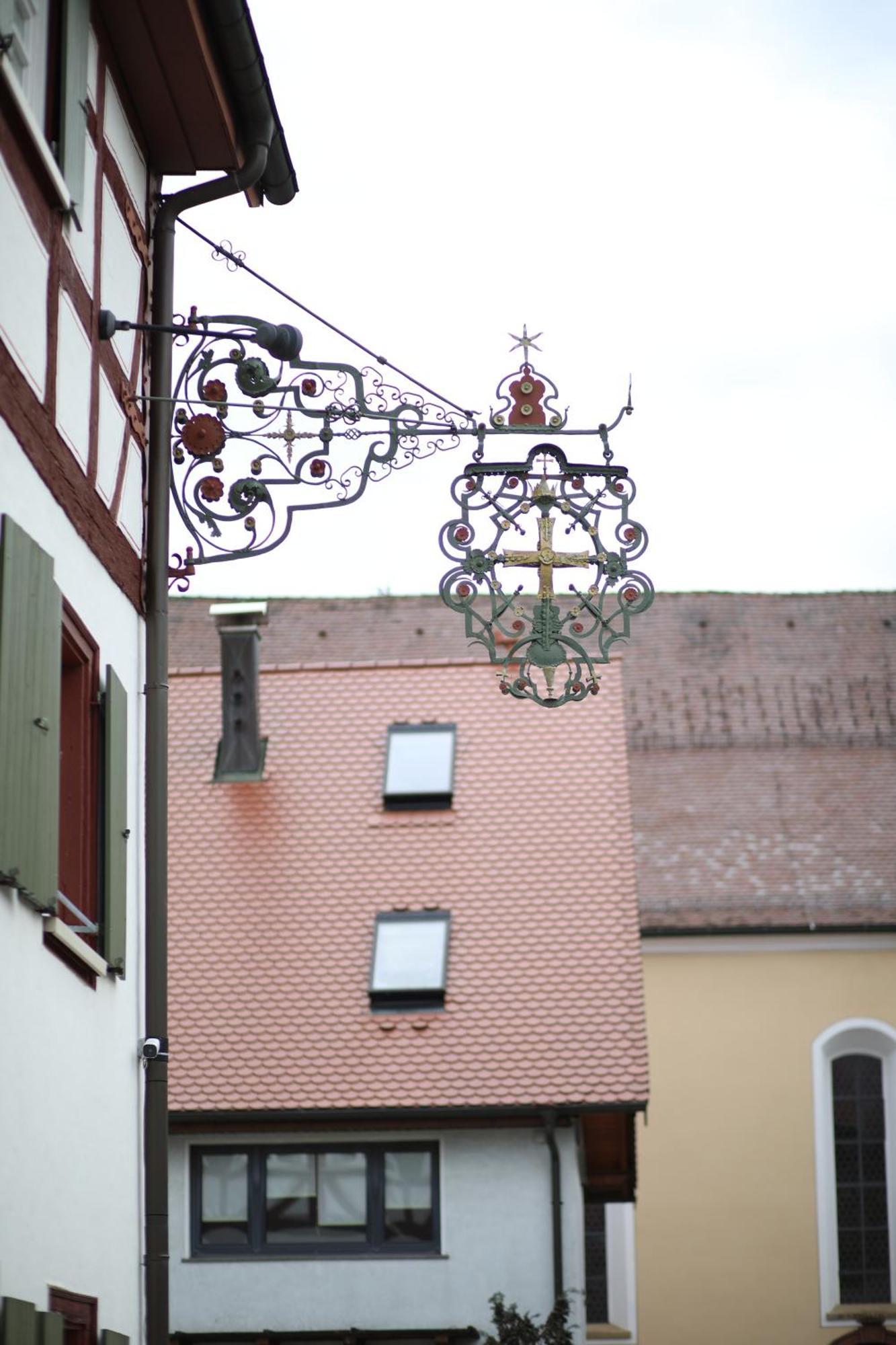 Gasthaus Hotel Zum Kreuz Stetten am Kalten Markt Exterior foto